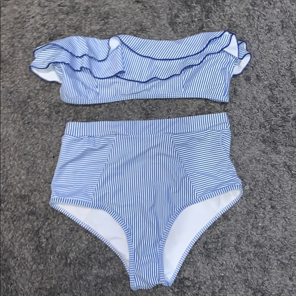 Luca & Grae Stripped Bathing Suit